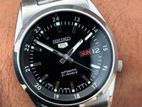 Seiko 5 black Dial Automatic Watch made Japan