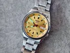 SEIKO 5 Glowing Champagne Dial JAPAN
