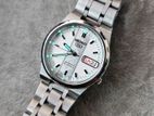 SEIKO 5 Glowing White Automatic Original JAPAN