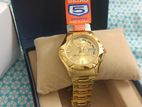 SEIKO 5 Gold Automatic Men's or Unisex Watch