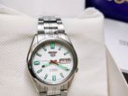 SEIKO 5 Original Automatic White Bold Lume Dial Japan