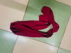 Red gown