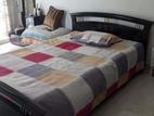 Semi Double Bed 5ft by 7ft with Mattress, Toshok