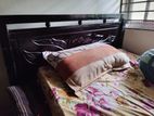 Semi double steel bed sell