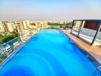 semi furnished apartment for rent Gulshan aslo gym and pool