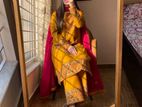 Sequence Embroidery Three Piece