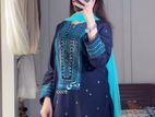Sequence Embroidery Three Piece