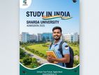 শারদা ইউনিভার্সিটিতে ভর্তি চলছে – Study in Inddia 🇮🇳