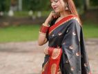 সফট সিল্ক কাতান শাড়ি