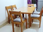 shagun wood dining table set (Intact)
