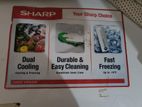 Sharp deep freezer condition full fresh 190ltr