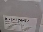 Sharp Grill Microwave Oven R-72a1-sm-v | 25 Litres - Mirror Silver