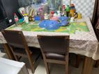 Shegun Dining Table with 4 Chairs