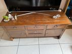 Shegun tv stand cum table with drawers