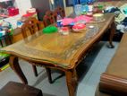 Shegun Wood Antique Victorian Design Dining Table