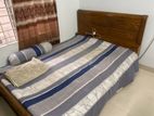 SHEGUN WOOD BED + MATRESS