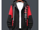 VStylish Color Combined Hoodie