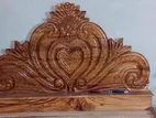 শিল কড়াই সার কাঠের ফুল বক্স খাট