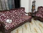 Shogun Kath Sofa Set (3+1+1)with Foam And Cover.