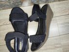 Bata VIOLET Slingback Wedge-Heel Sandal for Women