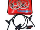 Shunan Integrated Set Hydraulic Disc Brake Bicycle 2pcs ROTOR Free