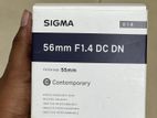 Sigma 56mm 1:1.4 DC DN For Sony