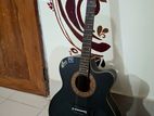 Signature acquistic guitar with capo & pick