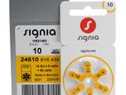 Signia 10-Size Hearing Aid Battery