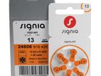 Signia 13-Size Hearing Aid Battery