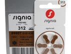 Signia 312-Size Hearing Aid Battery