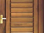 সিজানিং করা সেগুন কাঠের দরজা