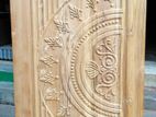সিজানিং করা সেগুন কাঠের দরজা