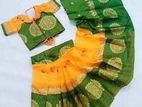 Silk katan saree