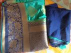 সিল্কের কাতান শাড়ি
