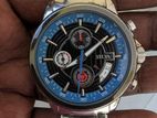 SILVA Chrono Watch Beautiful ডায়াল Display ১০০%