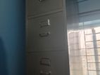 Silver File Cabinet