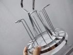 Silver Metal Stainless Steel Glass Stand