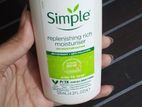 simple replenishing rich moisturiser