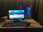 Singel monitor and gameing pc core i3 10 gen
