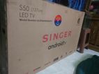 Singer 4K Android TV 50 inch with box & original voice remote