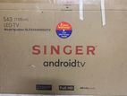 SINGER Android TV 43 inch display