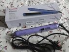 Singer botanica hair straightener with thermo protection