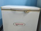 singer white colour dip fridge 220 liter.