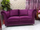 Single 2 seater sofa set