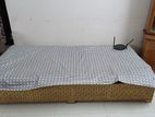 Single Bed with Mattress