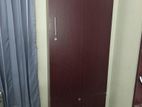 Single door Almirah (brown)