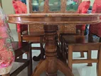 সিরিষ কাঠের কেবল ডাইনিং টেবিল বিক্রি হবে।