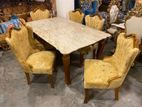 Six Chair Modern Dining Table