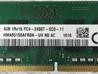 SK Hynix (KOREA) DDR4 4GB 2400 MHz Laptop RAM.