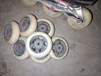 Skating shoe wheel